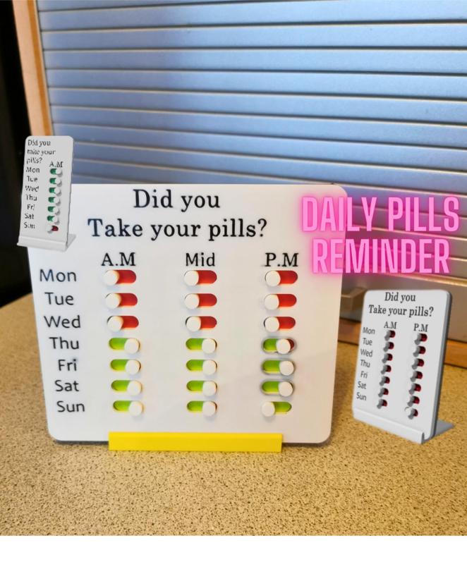 Medications reminder, a lot of versions