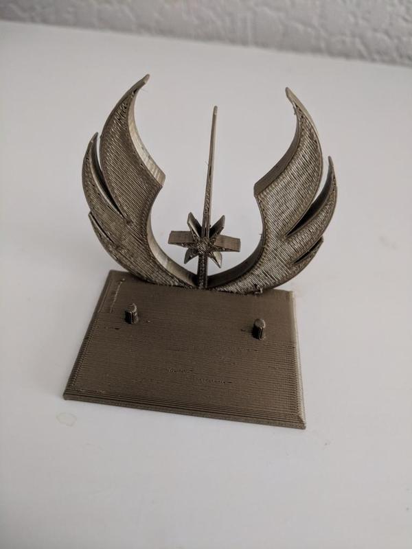 star wars jedi logo display stand for black series or vintage