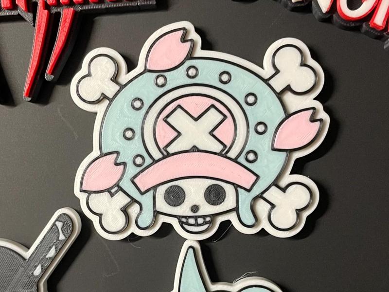 ONE PIECE Tony Tony Chopper Refrigerator magnet