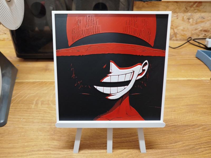 Gol D. Roger One Piece Hueforge