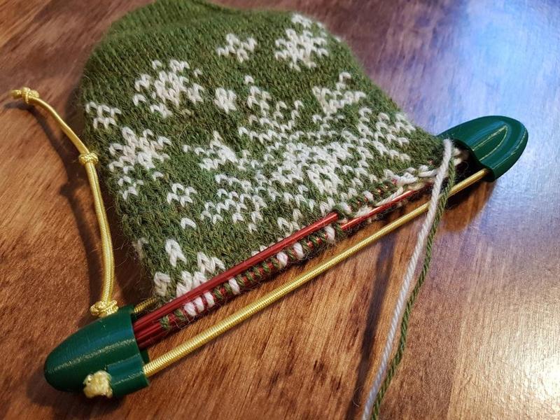 Double Pointed Knitting Needle end caps