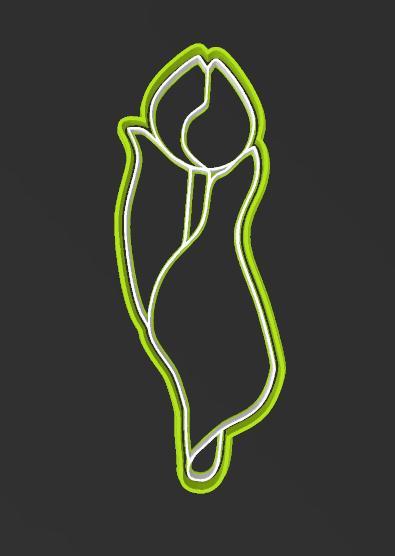 Tulip, Cookie Cutter Woman's Day