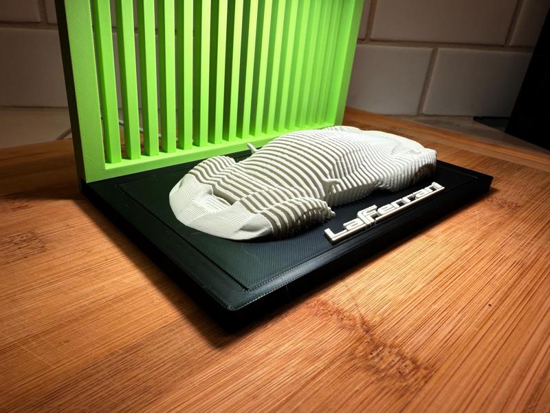 Ferrari LaFerrari - Layered Automotive Artwork