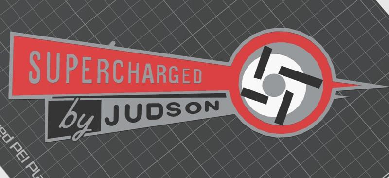 Supercharged By Judson Emblem 