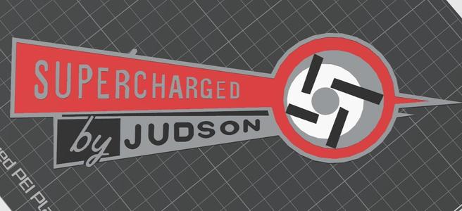 Supercharged By Judson Emblem 