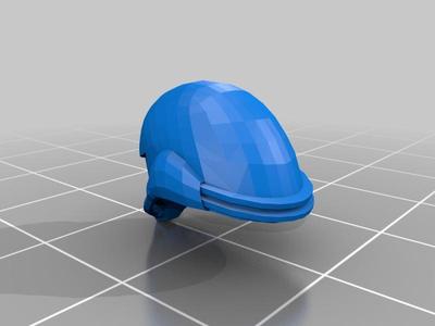 Samus Aran Helmet (Chozo Varia Suit Helmet) For 6 in figures.