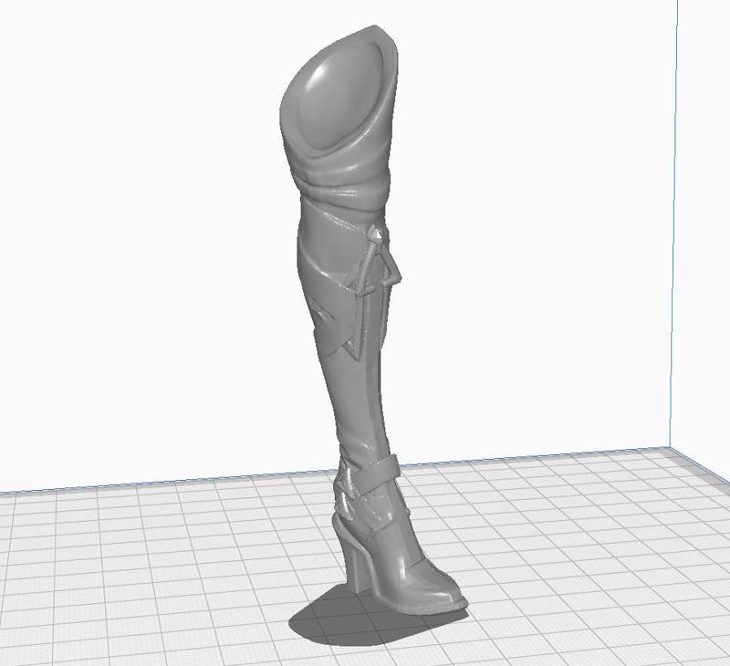 Scarlet Witch Boots from Marvel Rivals