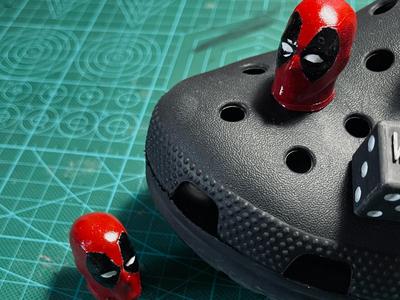 Deadpool Croc Charms
