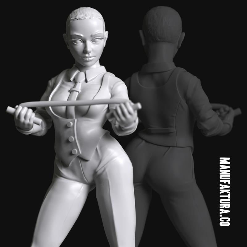Pop Series 05a - Sexy Assassin Hitwoman / Hitman (Vest)