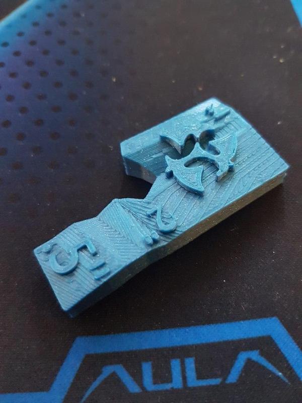 Warmachine Trollbloods Measuring Stick 2" 1" .5"