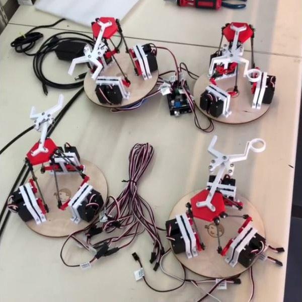 Animatronic Stewart Platform