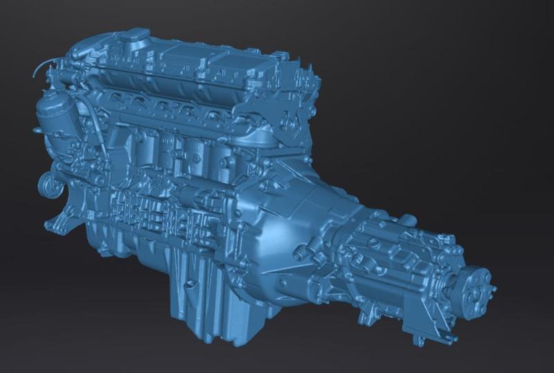 BMW M52B25 3D SCAN