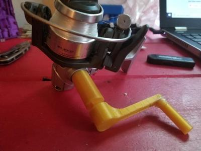 Fishing Rod Handle Assembly For a Spinner Reel