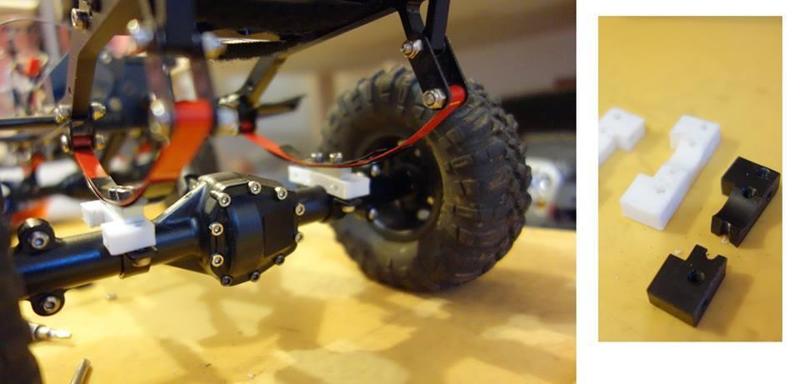 RC4WD Trail Stomper axle mount