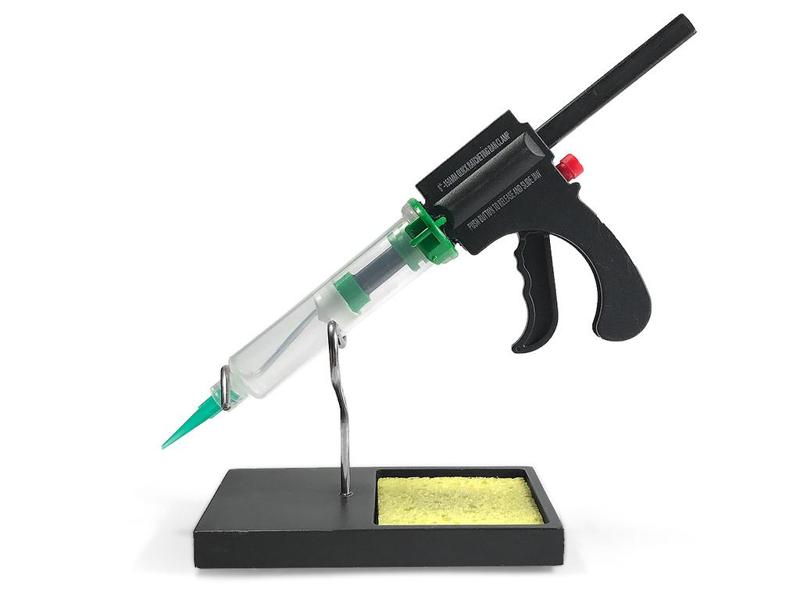 Solder paste and flux dispenser