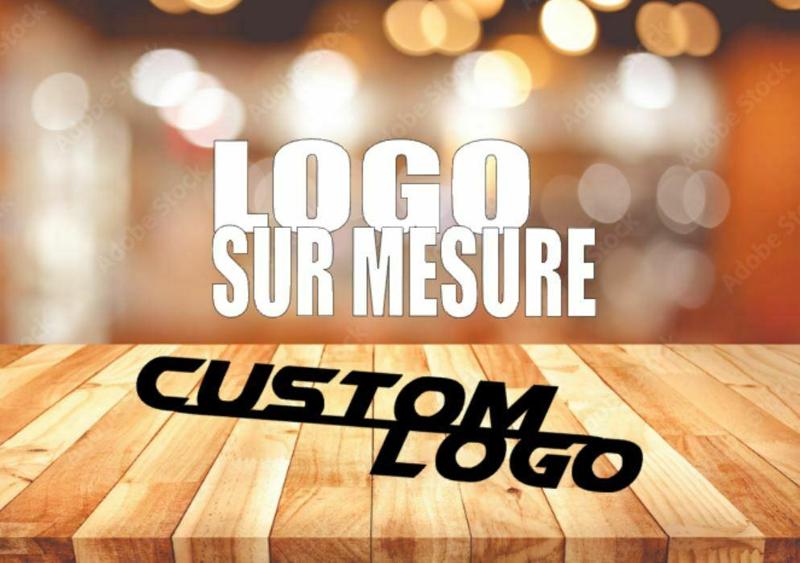 Custom logo 3d wall art decoration or keychain