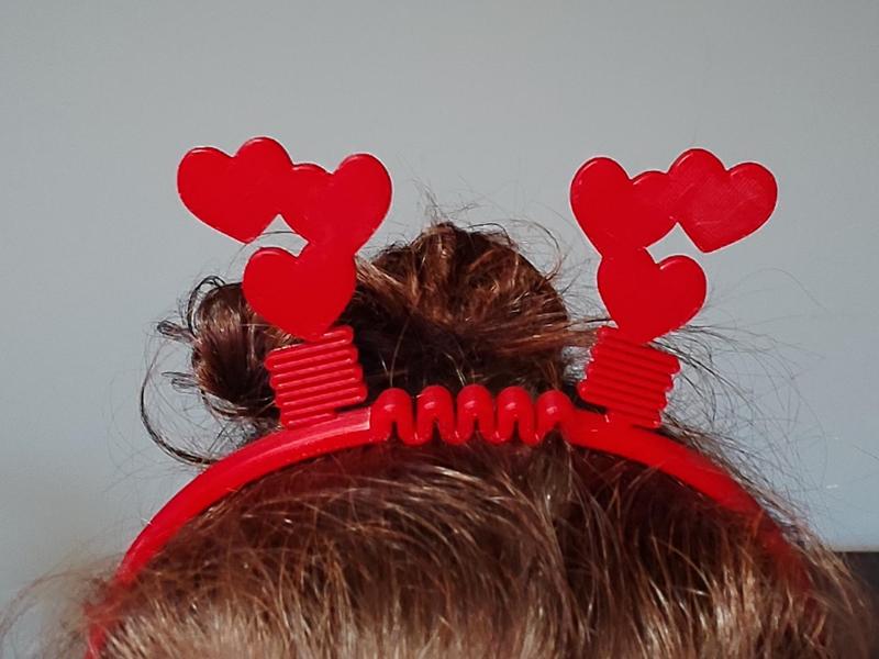 Hearts Wobble Headband