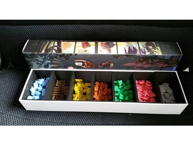 Outlive deluxe boardgame insert box