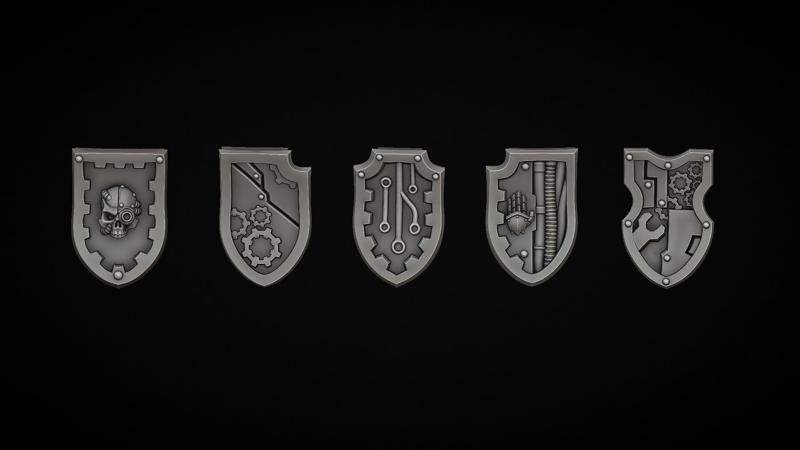 Astra Warriors Shoulder Shields