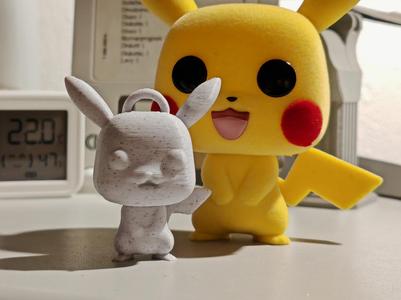Pikachu Funko Pop - Pokemon Keychain