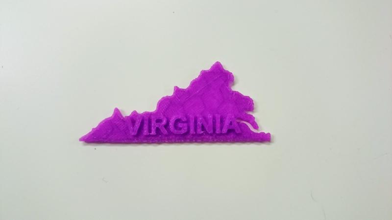 Map of Virginia