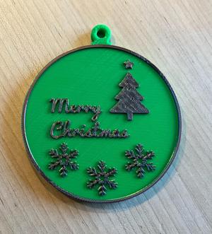 Merry Christmas Ornament
