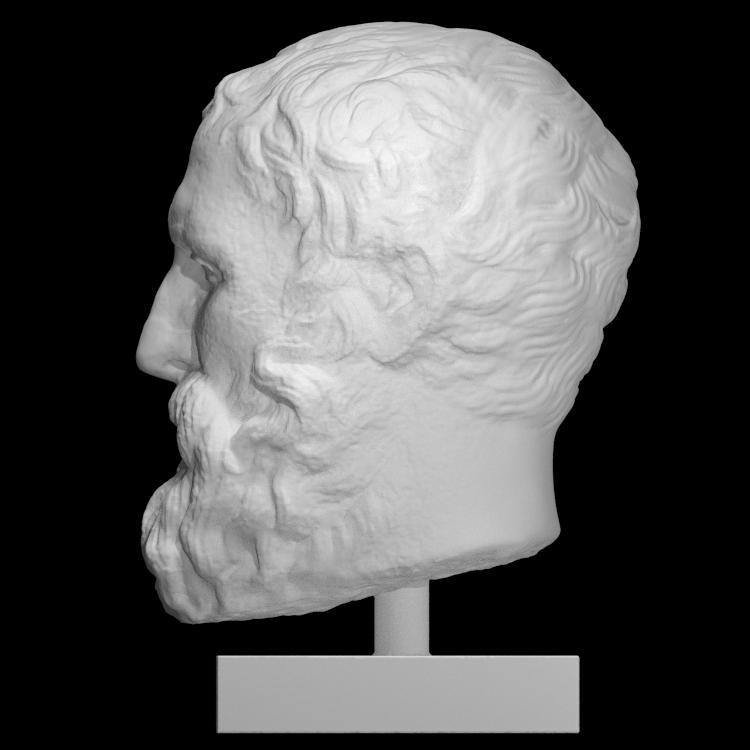 Head of a Bearded Man