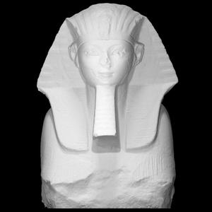 Head and Shoulders of a Sphinx of Hatshepsut