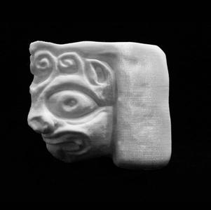 Grotesque head at The British Museum, London