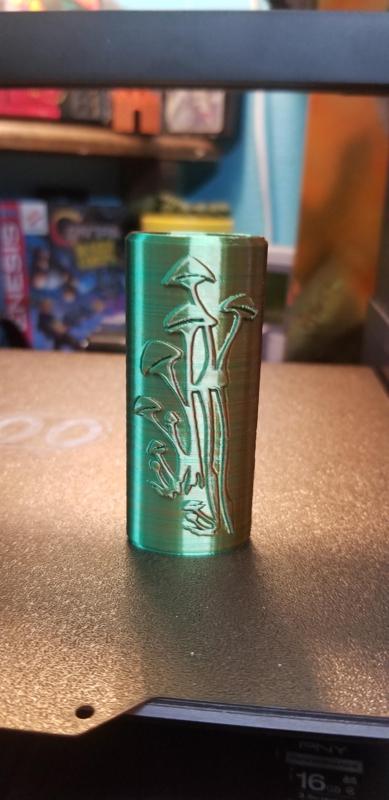 Bic lighter case 'shrooms
