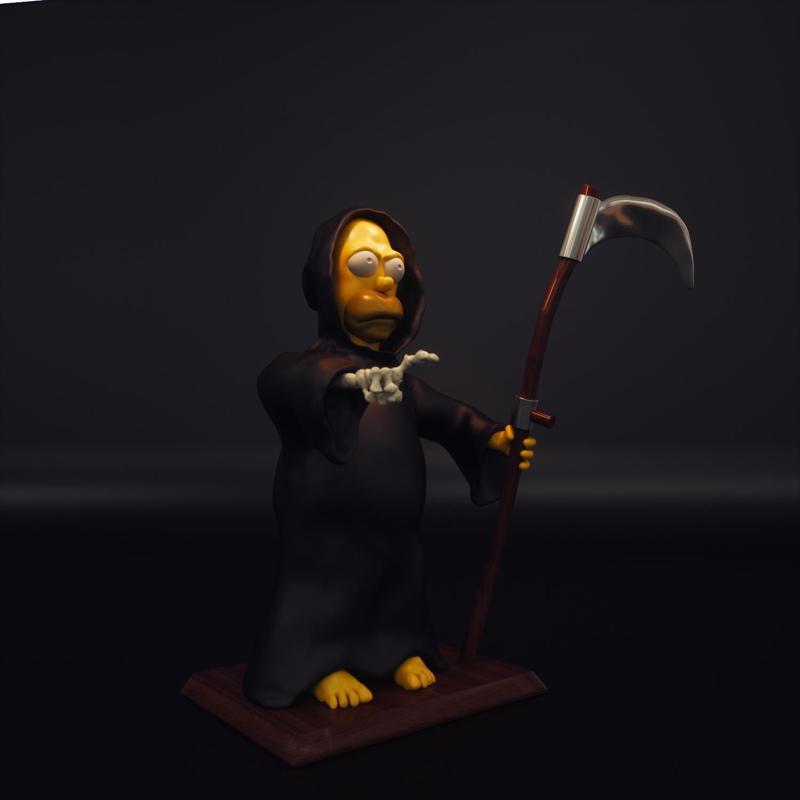 Homer Grim Reaper