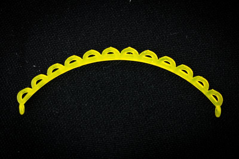 Hollow Lace Necklace, Round-Frame