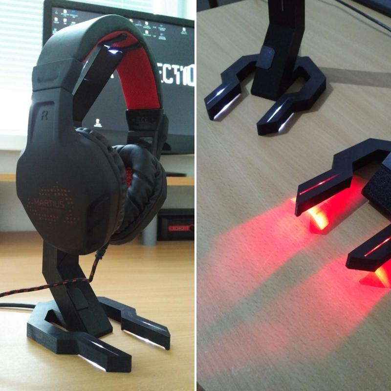 Headset stand HYM V2 with LED