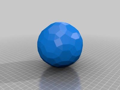 geometric ball(upgraded buckyball)