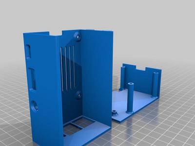 Ender 3 Raspberry Pi 2/3 mount 2 rails - LM2596 - No fan or ports