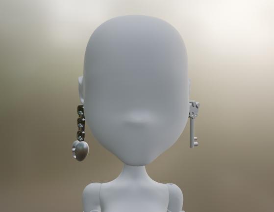 Monster High Picture Day Spectra Vondergeist Earrings