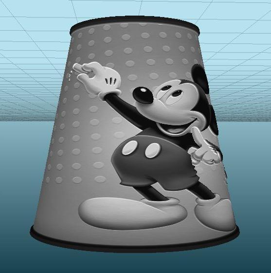 LITHO/ABAT JOUR MICKEY for ceiling