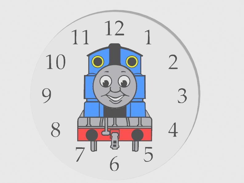 Thomas the Tank Engine Clock