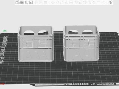 Beer Crate Battery Storage Box for Size 5 and 7 Batteries