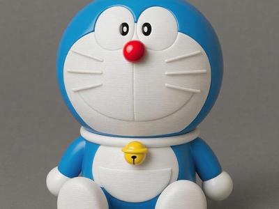 Doraemon 3D Printed Model