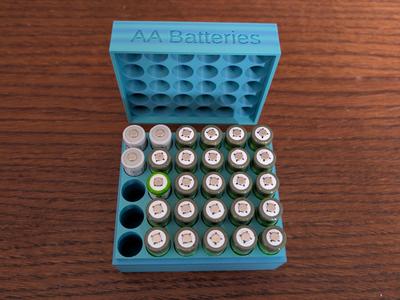 AA Batteries Case