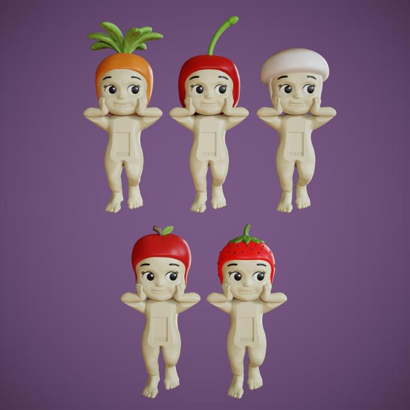 Sonny Angel Hippers - Fruits