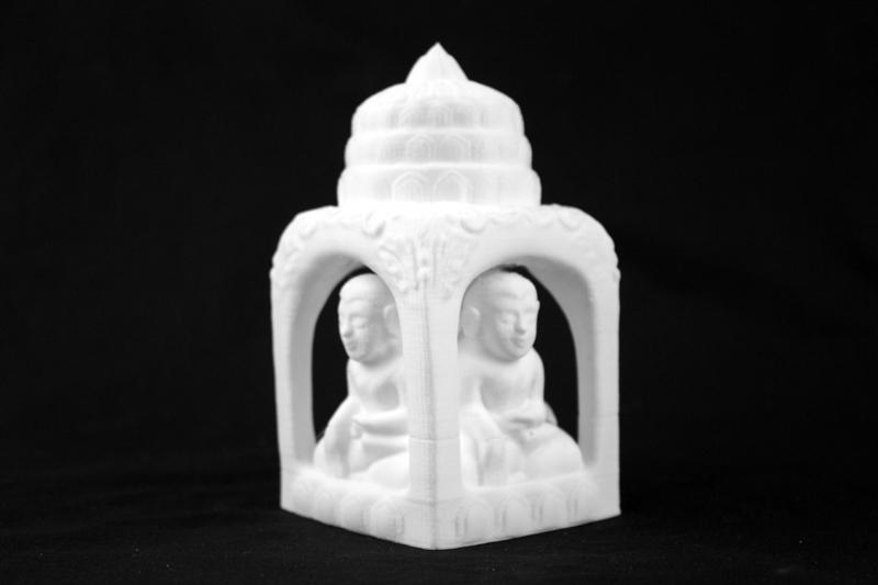 Maquette Temple at The Sainsbury Centre of Visual Art, Norwich