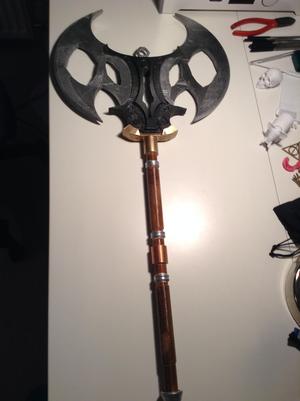 Double Headed Fantasy Axe