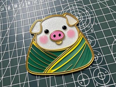 Cloisonné Enamel Dragon Boat Festival Zodiac Series—Pig