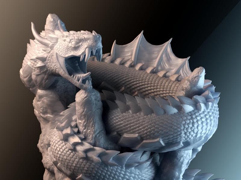 Midgard Serpent Dice Tower