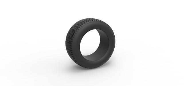 Diecast Tire of Dirt Modified stock car V6 Scale 1:25