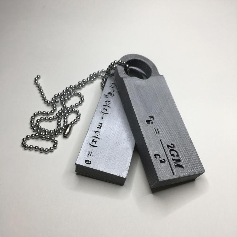 Death Stranding Equation Dog Tags