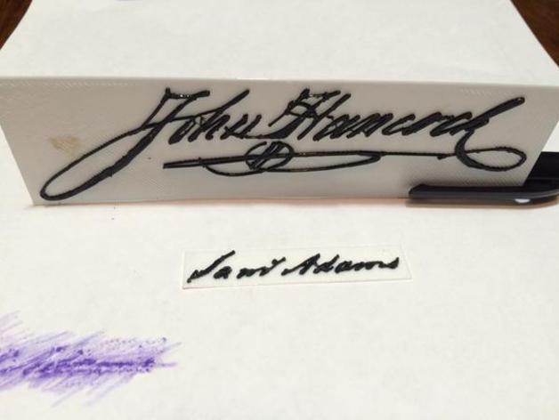 Declaration of Independence Signatures