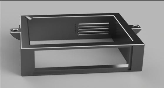 Wanhao D7 no screws vat, windowed and mark levels version